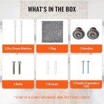 VEVOR Dartboard Cabinet, Solid Wood Dartboard Cabinet Set, Official Size Hideaway Cabinet with Socreboard and Accessories, Features Easy Assembly, Perfect for Cricket Games (Dartboard Not Included)