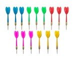 interbusiness BBstep Steel Tip Dart Colorful Dart 15pcs 6g Assorted Color.
