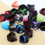 KALIONE 90Pcs Dart Flights Standard Dart Flights Durable PET Dart Flights for Soft Tip Steel Tip(Color B)