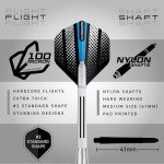 Red Dragon Evos Blue 24 Gram Tungsten Darts Set