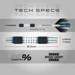 Red Dragon Evos Blue 24 Gram Tungsten Darts Set