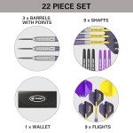 Target Darts Luke Littler 22G Steel Tip Set