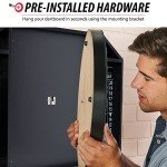 Viper by GLD Products Resolute Dart Backboard, Black