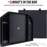 Viper by GLD Products Resolute Dart Backboard, Black