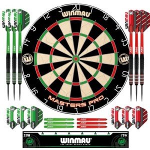 Winmau Masters Pro Premium Dartboard Set