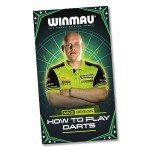 WINMAU Michael Van Gerwen MvG Cabinet Set Including Dartboard, Cabinet, Darts and Accessories