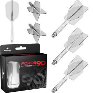 Mission Darts Force 90 Slim Dart Flights and Shafts