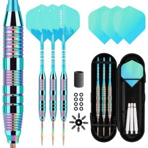 Himmbods 22g Metal Tip Dart Set with Flights