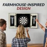 Hathaway Drifter Dartboard and Cabinet Set
