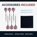 Hathaway Drifter Dartboard and Cabinet Set