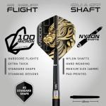 Red Dragon Golden Eye 30g Tungsten Darts Set