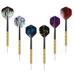 Accmor Metal Tip Darts, Steel Tip Darts, Professional Metal Darts, Darts Metal Tip Set, Metal Darts for Dartboard,18 pcs ﻿