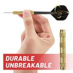 Accmor Metal Tip Darts, Steel Tip Darts, Professional Metal Darts, Darts Metal Tip Set, Metal Darts for Dartboard,18 pcs ﻿