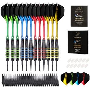 12 Pack Soft Tip Darts with Carry Case