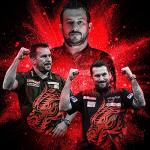 RED DRAGON Jonny Clayton Hardcore Freestyle Dart Flights - 3 Sets Per Pack (9 Dart Flights in Total)