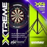 Winmau Xtreme Dart Board Stand 2.0 - Portable, Adjustable & Free Standing Dart Stand- Tripod Design Dartboard Mounting System - Professional Darts Accessory - Compatible with All Dartboards