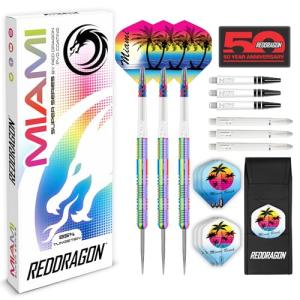 Red Dragon Miami 26g Professional Tungsten Darts Set