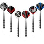 Accmor Metal Tip Darts, Steel Tip Darts, Professional Metal Darts, Darts Metal Tip Set, Metal Darts for Dartboard,18 pcs ﻿