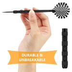 Accmor Metal Tip Darts, Steel Tip Darts, Professional Metal Darts, Darts Metal Tip Set, Metal Darts for Dartboard,18 pcs ﻿