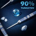 WIN.MAX Professional 90% Tungsten Darts Set