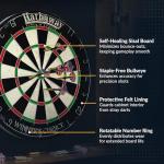 Hathaway 18" Sisal Fiber Bristle Dartboard