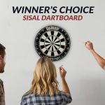 Hathaway 18" Sisal Fiber Bristle Dartboard