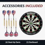 Hathaway 18" Sisal Fiber Bristle Dartboard