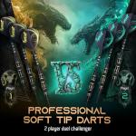 IgnatGames Soft Tip Darts Set for Electronic Boards