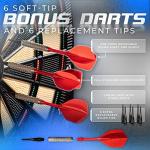 Franklin Sports Electronic Dart Board Set - 15