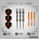 Red Dragon Amberjack 5 Tungsten Darts Set 24g