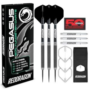Red Dragon Pegasus 24g Tungsten Steel Tip Darts Set