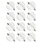 RED Dragon Hardcore XT White Extra Thick Dart Flights