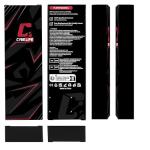 CyeeLife Soft Tip Darts Set - 12 Pack Professional Darts with 4 Colored Barrels, 24 Dart Flights, 50 Extra 2BA Tips for Electronic Dartboard - Perfect for Home, Pub & Party Games