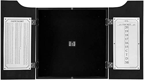 LANTE LIFE Black Dart Board Cabinet Only