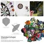 CyeeLife 105-Piece Durable Dart Flights Set