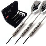 CUESOUL 30 Grams Tungsten Steel Tip Darts Set 95% Tungsten with Luxury Case