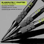 MageRabbit Darts Soft Tip 3Pack 18g with Gift Carrying Case-Copper Barrels with Integrated Dart Flights and 24pcs Plastic Tip,Professional Darts Plastic Tip Set for Electronic Dartboard