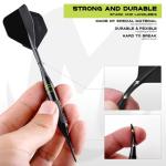 MageRabbit Darts Soft Tip 3Pack 18g with Gift Carrying Case-Copper Barrels with Integrated Dart Flights and 24pcs Plastic Tip,Professional Darts Plastic Tip Set for Electronic Dartboard