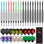 CyeeLife Darts Plastic Tip - 18pcs Soft Tip Darts Set for Electronic Dart Board