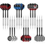 Accmor Metal Tip Darts, Steel Tip Darts, Professional Metal Darts, Darts Metal Tip Set, Metal Darts for Dartboard,18 pcs ﻿