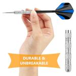 Accmor Metal Tip Darts, Steel Tip Darts, Professional Metal Darts, Darts Metal Tip Set, Metal Darts for Dartboard,18 pcs ﻿