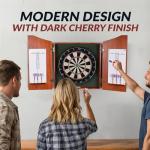 Hathaway Centerpoint Wall-Mounted Dartboard Cabinet