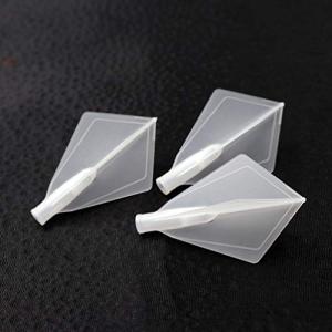 CUESOUL TERO AK4 Transparent Dart Flights Diamond Shape,Set of 3 pcs(CS-AK4+7ZS)