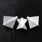 CUESOUL TERO AK4 Transparent Dart Flights Diamond Shape,Set of 3 pcs(CS-AK4+7ZS)