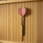 Wloedor 18Grams Steel Tip Darts, 18Pcs Professional Metal Tip Darts, Premium Darts Set, Standard Flights, Dart for Dartsboard, Dart for Indoor Sport