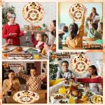 LipLopBest Thanksgiving Games for Family Party, 37 inch Turkey Games Dart Board for Kids Adults, with 12 Sticky Balls & 8 Darts Fall Festival Game Thanksgiving Activities Gift for Kids Family