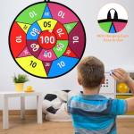 Accmor 28" Large Dart Board for Kids, Kids Dart Board with Sticky Balls, Backyard Indoor Outdoor Games Birthday Gifts for 3 4 5 6 7 8 9 10 11 12 Year Old Boys Girls