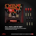 Arachnid Cricket Pro 800 Electronic Dartboard - Cherry Finish