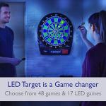 Viper Ion Electronic Dartboard with Illuminated Segments
