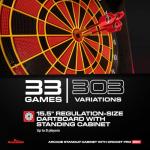 Arachnid Cricket Pro 650 Electronic Dartboard Set